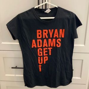 Bryan Adams 2016 tour t-shirt